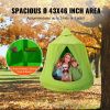 VEVOR Hanging Tree Tent, 330 LBS Capacity Hanging Tent Swing for Indoor and Outdoor Hammock Sensory Swing Chair w/LED Lights String, Inflatable Base